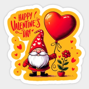 Valentine Gnomes Valentines Day 2024 Sticker